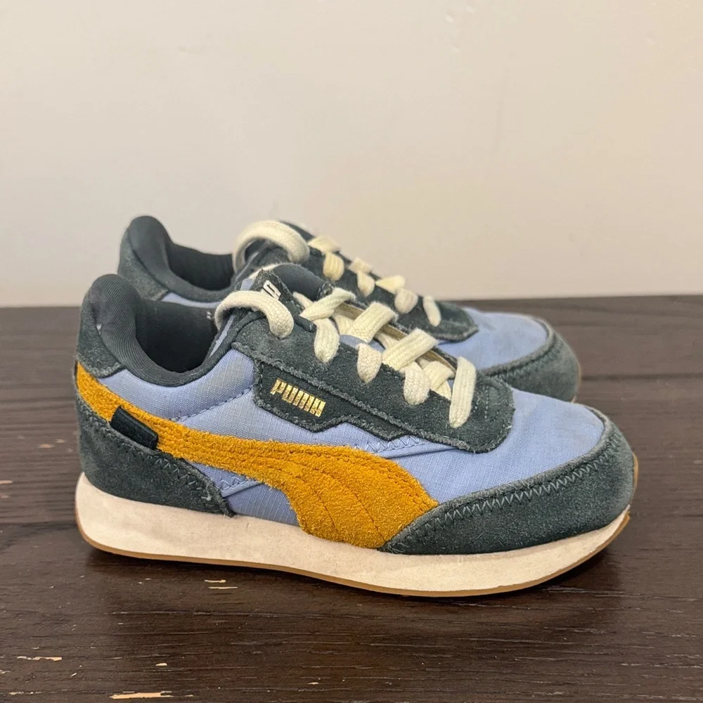 Puma Kids Future Rider TINY Kid's Sneakers size 11 - Picture 1 of 9